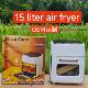 6L Air fryer multifunctional intelligent touch screen oven large capacity air fryer electric fryer potato chips machine