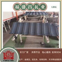 福盛昌新品深波彩虹金属瓦工厂生产直销欢迎参观