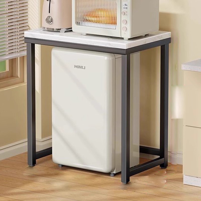 Kitchen Floor-Standing Microwave Oven Storage Rack Small Refrigerator Shelf Household Disinfection Cabinet Dishwasher Storage Rack