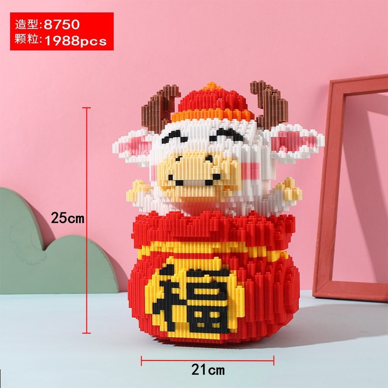 CLS Trendy Le Sen pequeños gránulos ensamblados bloques de construcción Linabel rompecabezas juguetes para niños regalos para niños y niñas