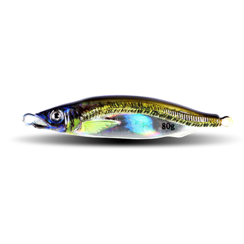Kate's New Product Iron Plate Lead Fish 3D Printed Lure Fishing Boat Slow Rolling Long Casting Iron Plate Lure Fishing Bait