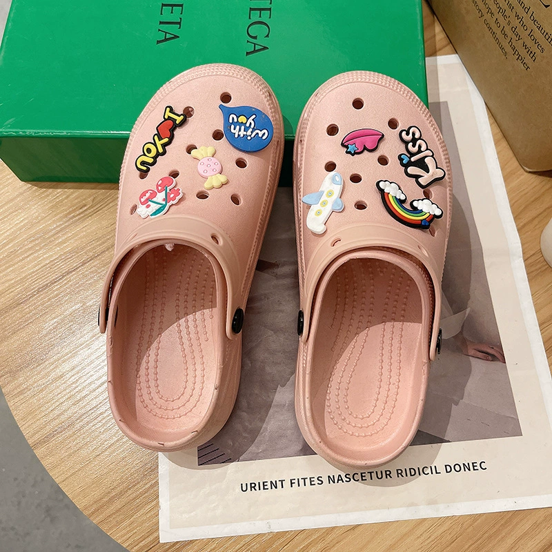 (Граница торговли), слайд, тапочки высокая, пляжная обувь, корейский стиль
