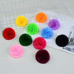 7CM康乃馨花朵学士帽手工DIY商场橱窗展柜场景布置花盒材料包配花