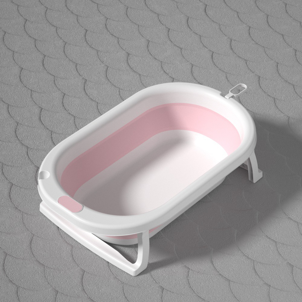 Bañera Plegable para Bebé de Plástico Sensible a la Temperatura para Recién Nacidos
