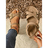 跨境Women's Boho Style Comfy Sandals Casual Comfortable Flat
