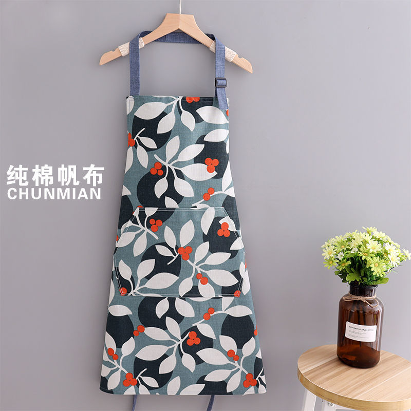 코튼 캔버스 조절 목 교수형-과일