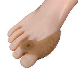 负离子双环脚趾分离器 波纹拇指分趾器 分趾器hallux vallux
