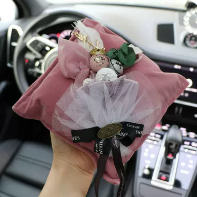 Bamboo Charcoal Bag Car Fragrance: Aktiv kömürlü qoxu uducular - magenta-morandi