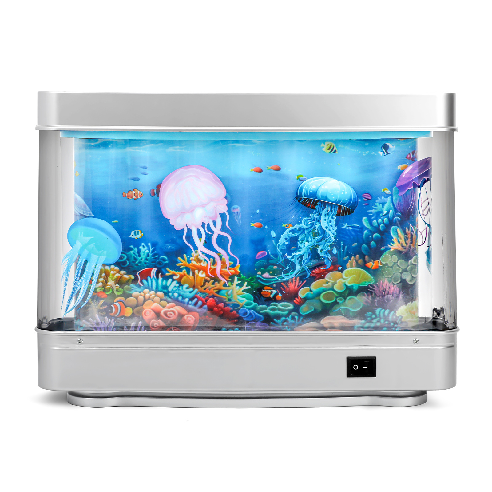 Lámpara de peces ornamentales de simulación amazónica decoración de la noche del hogar lámpara de mesa pequeña lámpara de peces ornamentales lámpara ornamental LED lámpara de peces pequeños