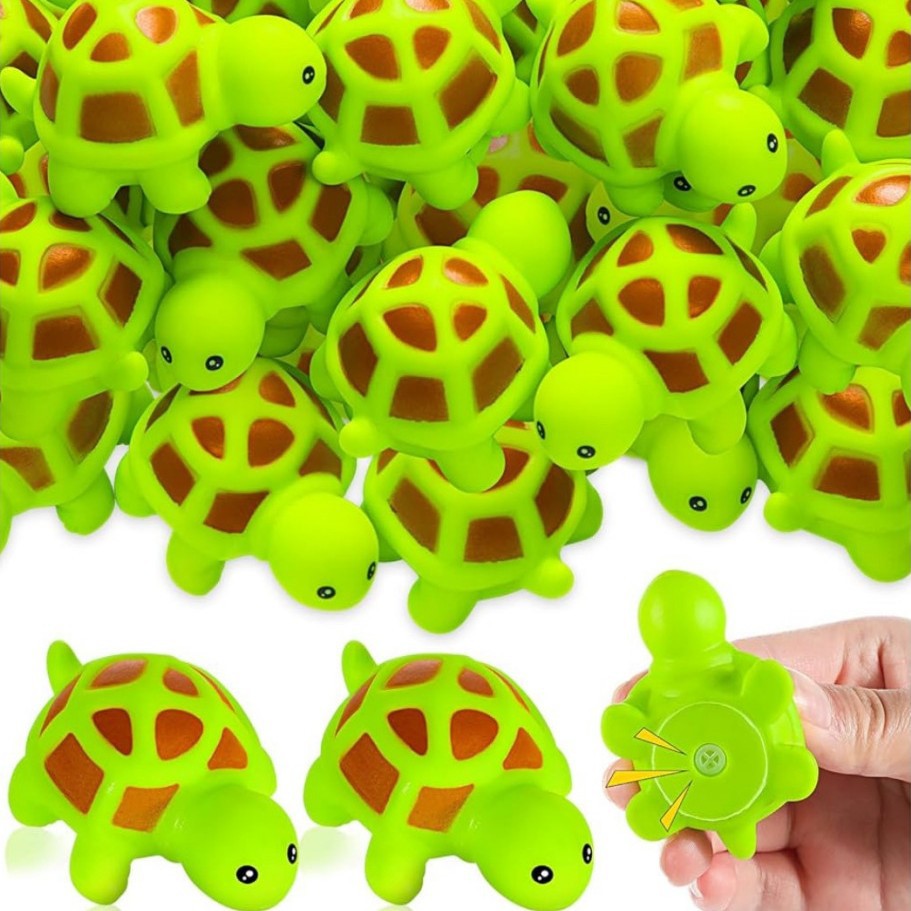 Venta caliente transfronteriza pequeña tortuga pellizcar música nueva descompresión exótica rebote lento puesto de regalo para niños pellizco llamado juguetes pequeños