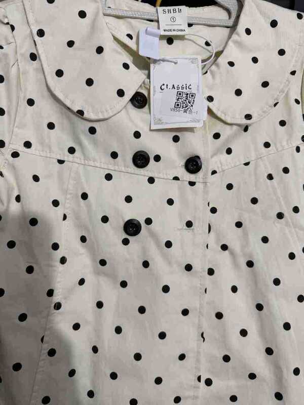 New summer French-style double-breasted polka dot women's shirt with a stylish and playful design, short-sleeved top New summer French-style double-breasted polka dot women's shirt with a stylish and playful design, short-sleeved top