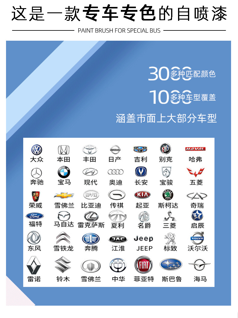 For Corolla Self-painting Camry Pearl White Willanda CHR Asian Dragon to dazzle Yize RAV4 Scratch