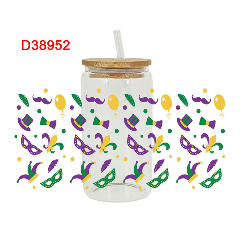 Pegatina de Transferencia UV 16oz 23x11 cm para Equipaje y Fundas de Teléfono image 13