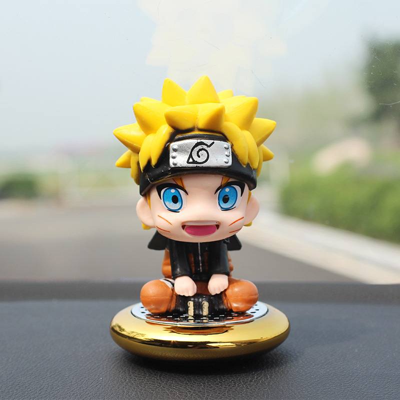 Anime de dibujos animados One Piece Naruto y otras series de perfumes de coche, adornos de coche, accesorios de decoración de coche