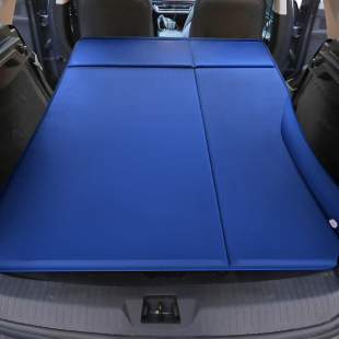 Car automatic inflatable mattress car travel bed SUV rear row car sleeping mat folding car trunk Universal