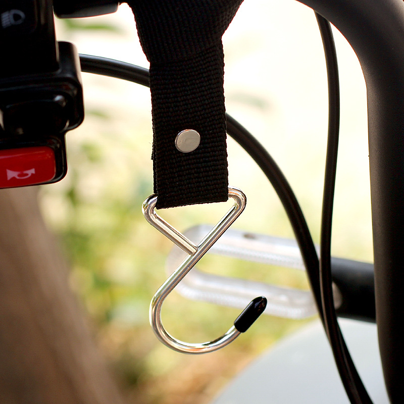 Nuevo gancho de coche eléctrico gancho de bicicleta multifuncional para llevar instalación gratuita casco de motocicleta gancho de cochecito