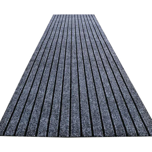 Doormat Entryway Mat Kitchen Door Hall Living Room Foot Mat Oil Absorbent Anti-Slip Mat Striped Rugs Can Be Cut