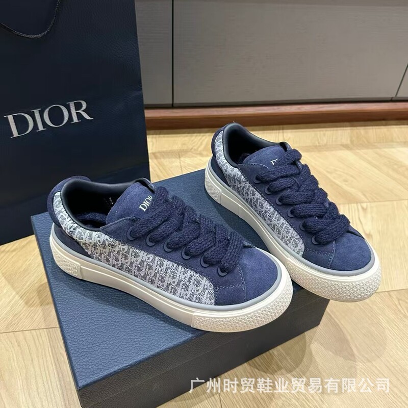 High-End Version of D-Brand B33 Genuine Leather 3D Printed Lettering Comfortable Non-Slip Sole Casual Simple Everyday Wear Couple's White Sneakers High-End Version of D-Brand B33 Genuine Leather 3D Printed Lettering Comfortable Non-Slip Sole Casual Simple Everyday Wear Couple's White Sneakers