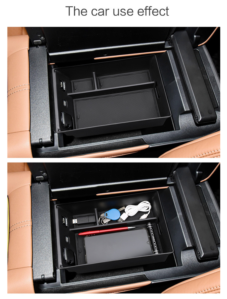 Applicable to 24 models of Erffa 40 series central control armrest box storage box ALPHARD 40 car supplies modification accessories