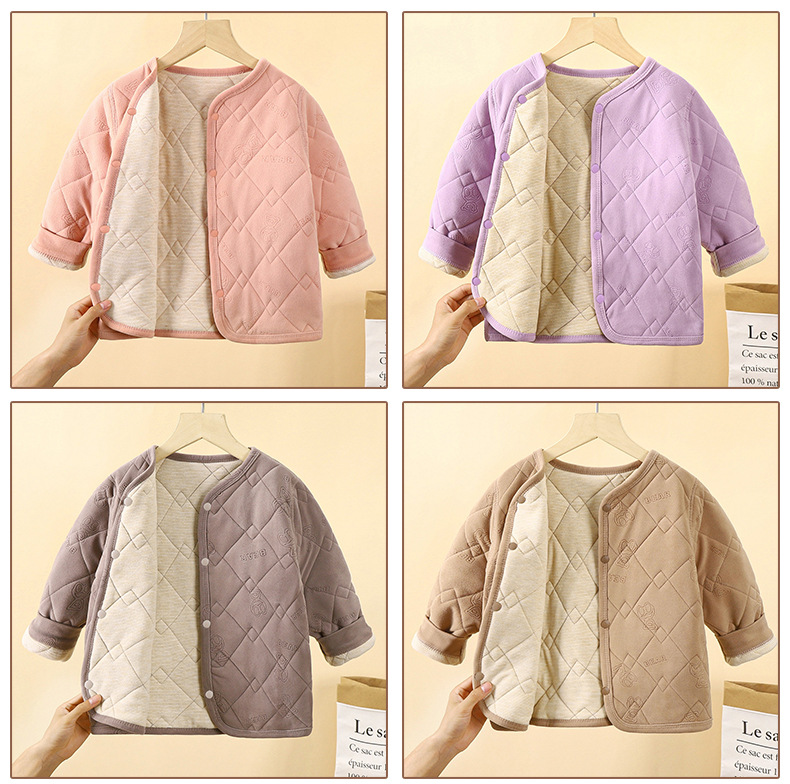 Uniforme escolar artefacto traje de ropa interior térmica para niños más terciopelo engrosamiento ropa de otoño para niños pantalones largos ropa de abrigo para niñas otoño e invierno