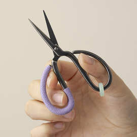 复古泡茶袋剪刀茶包剪茶艺配件茶道加厚布艺剪刀保护套小茶剪