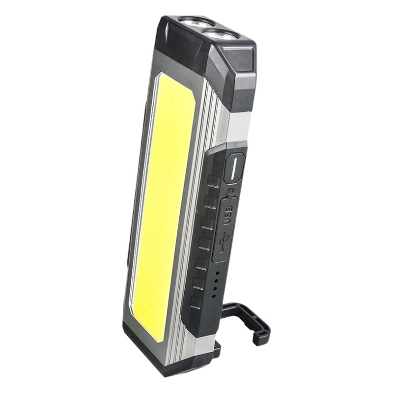 COB luz de trabajo de reparación de automóviles linterna imán LED fuerte luz Super brillante reparación de coches de carga lámpara de iluminación de mano