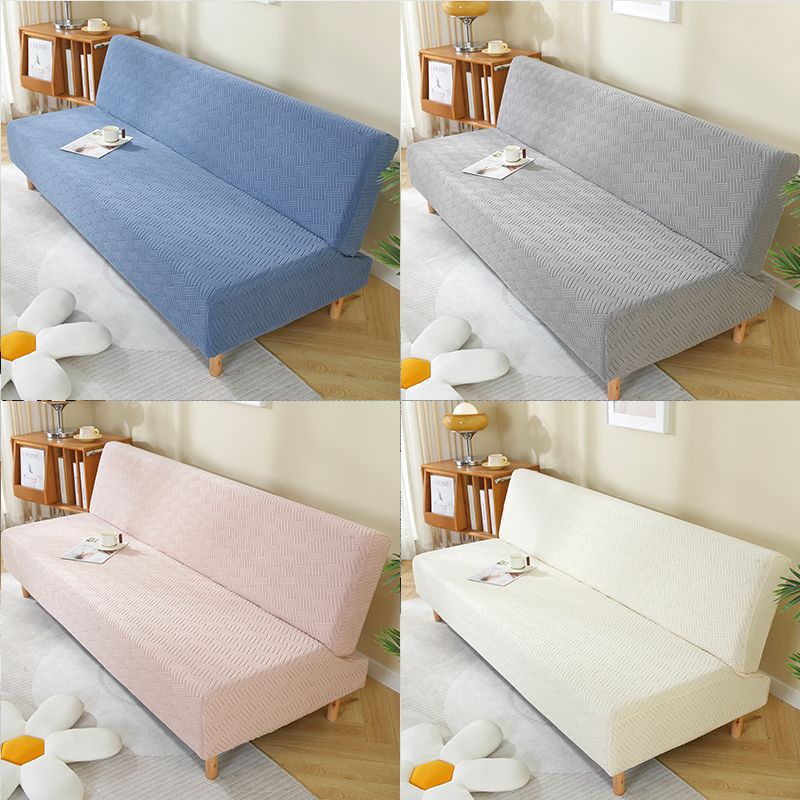Armless Sofa Cover High Elastic Thickened Folding Sofa Bed Cover Rental House Simple Package Universal Sofa Cover Free Shipping