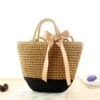 Hair band with bow, straw handheld purse one shoulder, beach shoulder bag, new collection