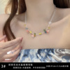 Summer necklace from pearl, brand accessory hip-hop style, universal pendant, light luxury style, wholesale