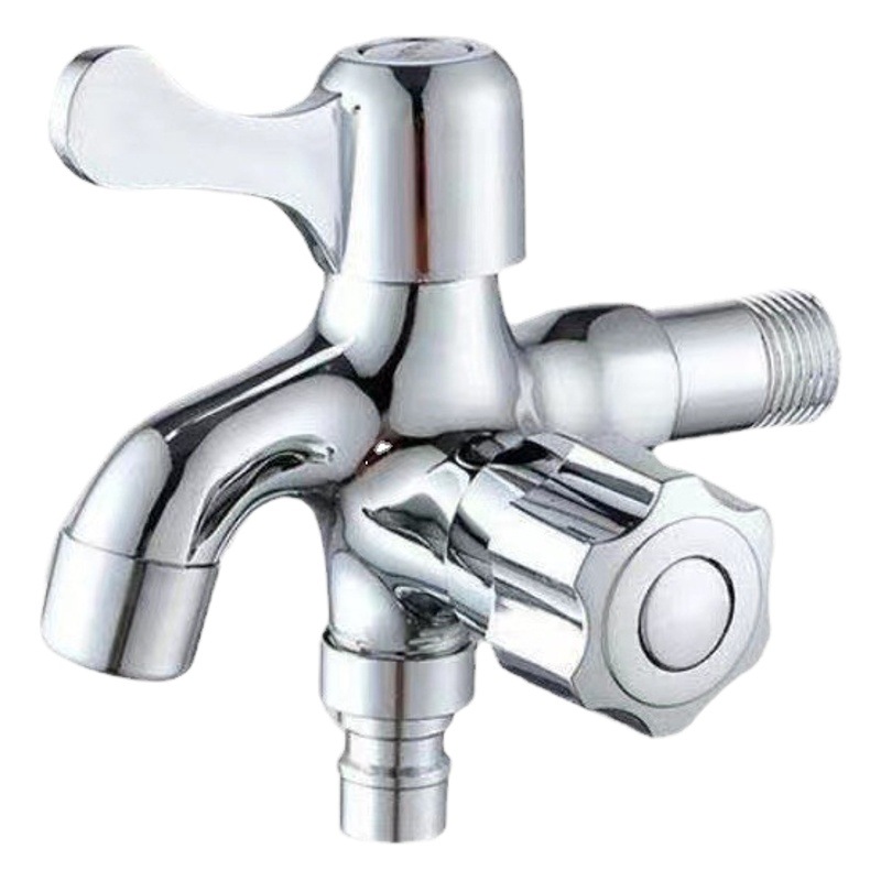 Wholesale stainless steel copper alloy 4 points 6 points Quick open washing machine extended faucet mop pool multifunctional faucet