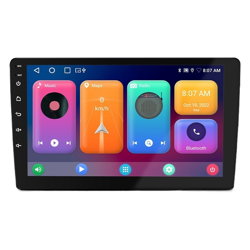 Fábrica al por mayor 7/9/10-pulgadas inalámbrico carplay pantalla grande Navegador de coche universal Android pantalla grande máquina todo en uno