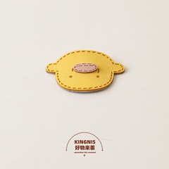 网红同款小黄鸭发卡女生可爱碎发刘海头绳韩版时尚扎头发萝卜发夹