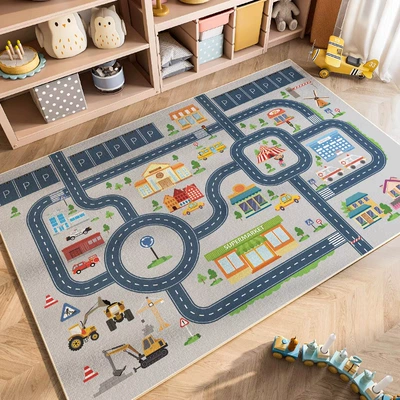 Avtomobil döşəmə paspasları: Area Crawling Mat - where-to-play-4060cm-not-recommend-size-is-too-small