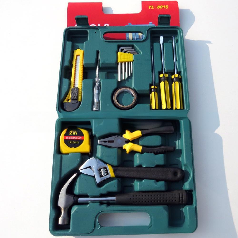 Car Tool Box Set, Home and Car Dual-Purpose Repair Electrician Hardware Tool Combination Rectangular Storage Box Wholesale