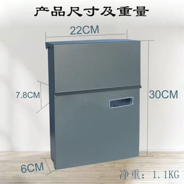 Factory Direct European Letter Box Mailbox Metal Mailbox Mailbox Mailbox Tx0056Mi
