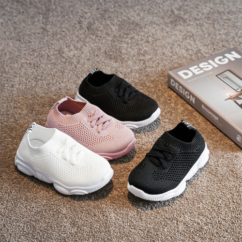 Children's Breathable Sports Shoes  Summer New Casual Flat Running Shoes for Boys and Girls, Middle and Large Children's Student Shoes