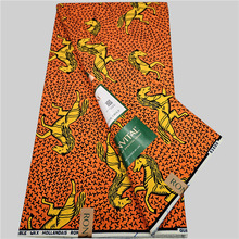 非洲全棉高端蜡染布Cotton African Wax Fabric6码蜡布100%棉