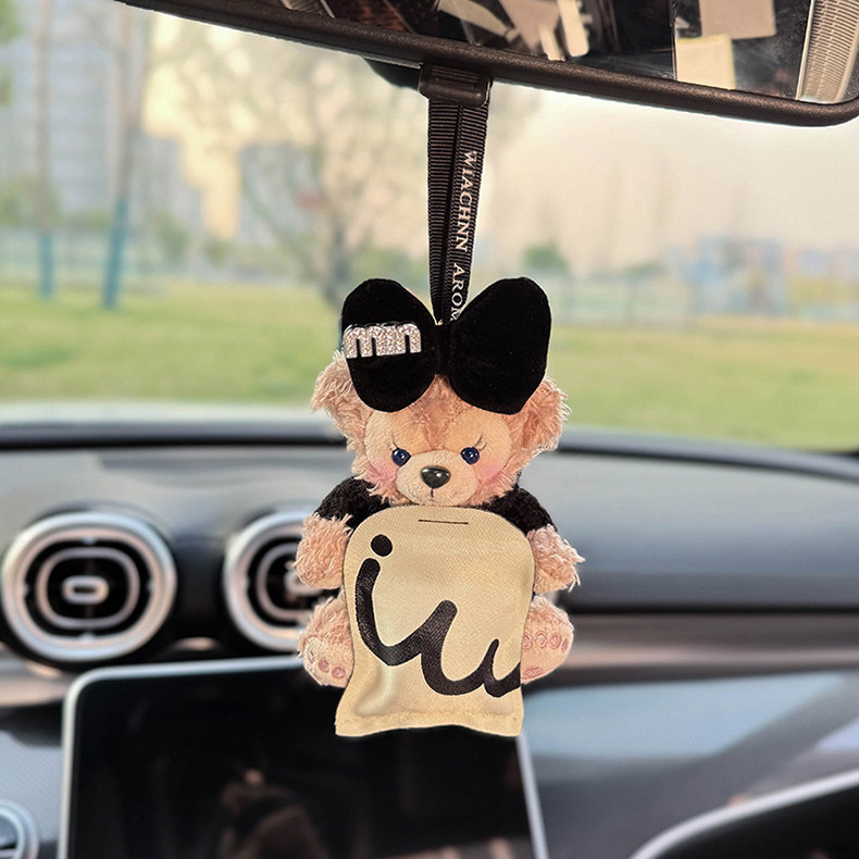 Shirley Rose Car Fragrance Pendant Rearview Mirror Decoration 2025 New Model Long-Lasting Fragrance for Car Interior High-End Women's Edition