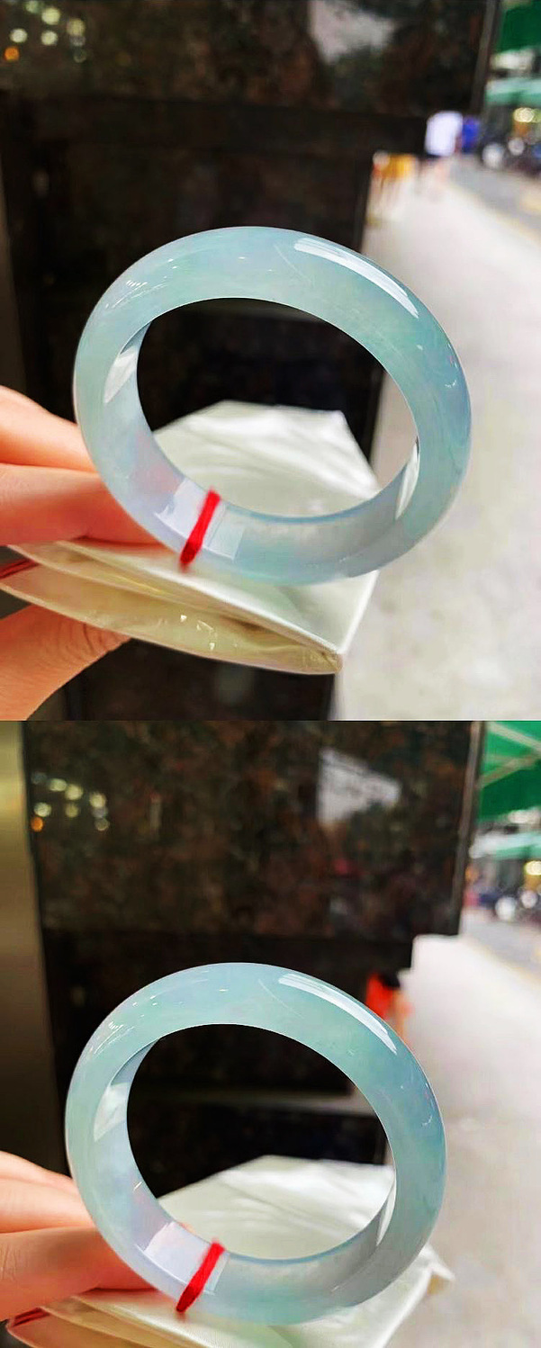 Vòng tay ngọc bích Miến Điện cao cấp tự nhiên phong cách cổ mới chi tiết 2