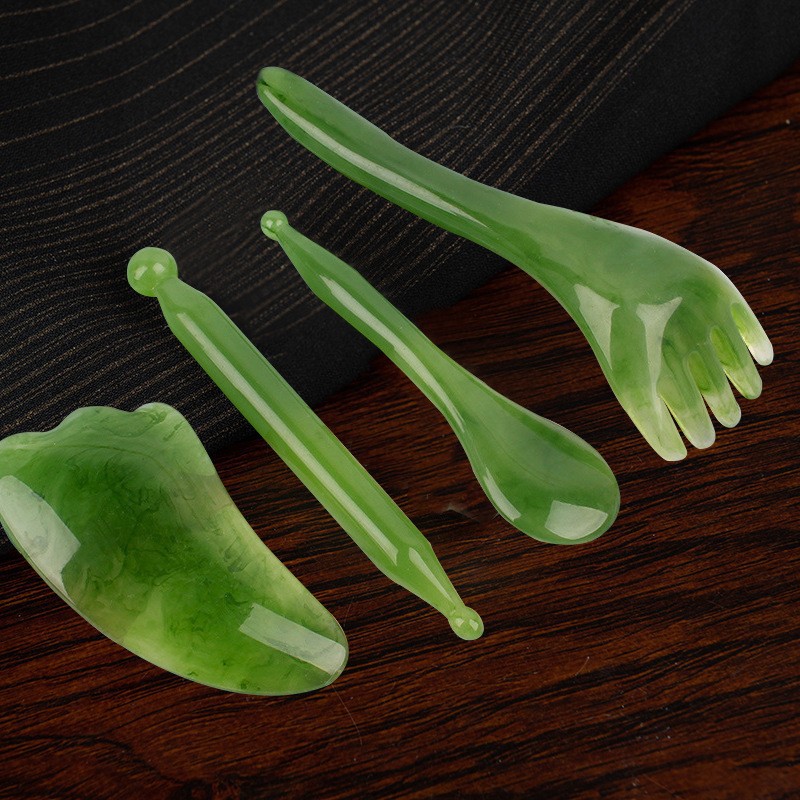 Green five-claw + chubby face + triangle + acupuncture pen