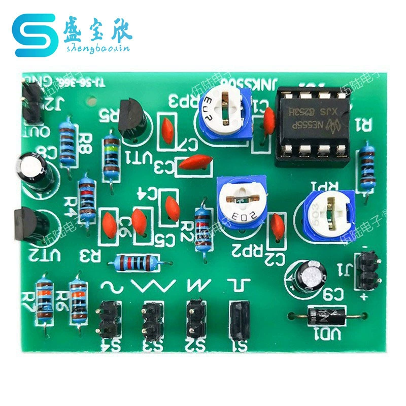 Многоканальный генератор сигналов 555 для изучения электроники, подготовки к экзаменам в средней школе, самостоятельной сборки (DIY), пайки, TJ-56-366