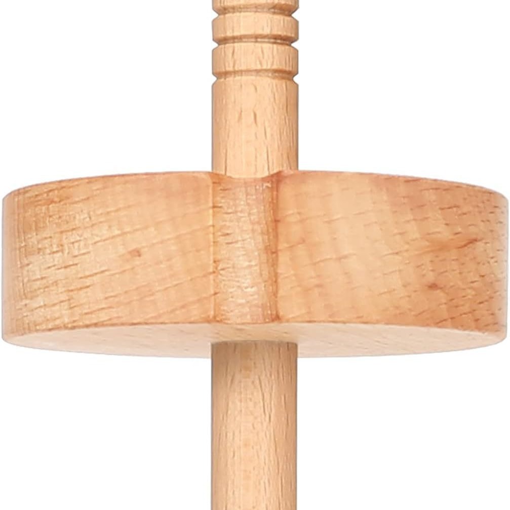 Drop spindle en husillo de madera Drop Shuttle hilo textil herramienta de torsión mano herramienta de hilo mezclado