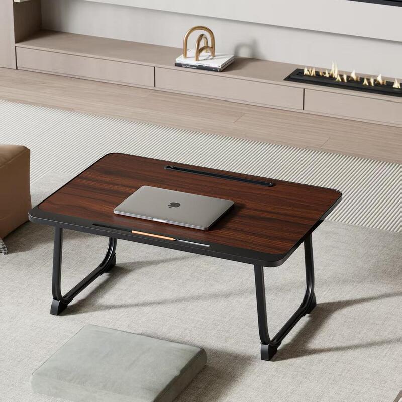 辰一品のコンピュータの机の上の小さいテーブルの怠け者の机の寝室は折り畳みができます。|undefined