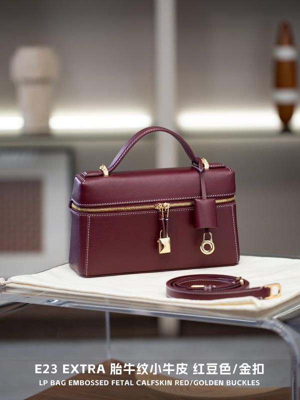 2025 新レトロ牛革 ExtraBag ランチボックスバッグ大容量通勤ポータブルショルダーバッグクロスボディバッグ女性のバッグ|undefined
