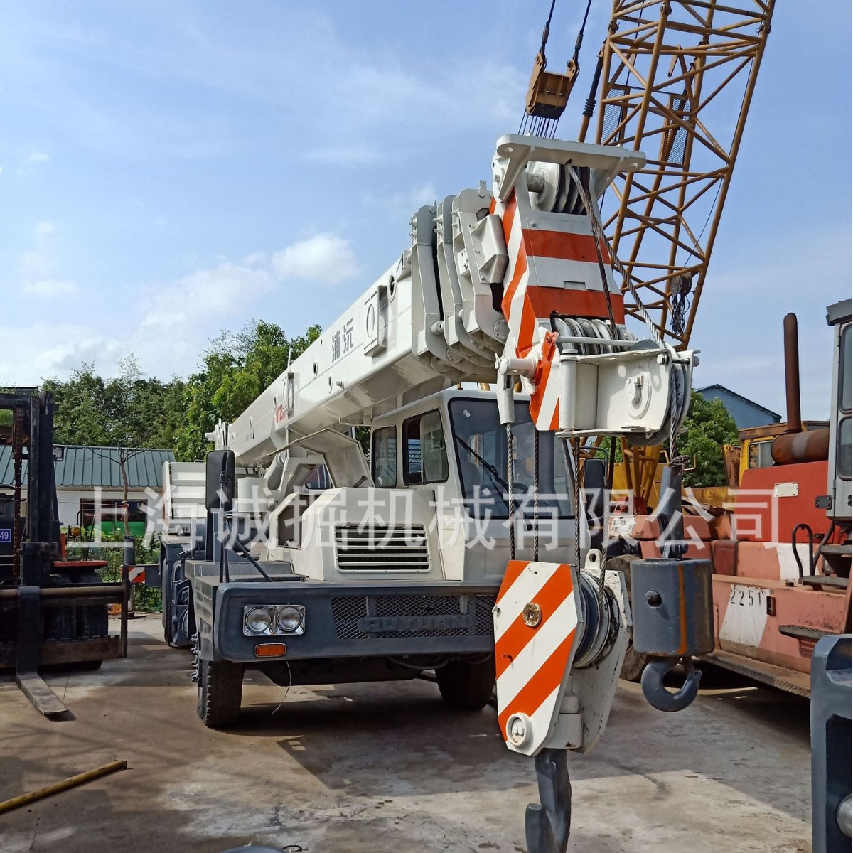 二手浦沅吊车，20H25H25V5，65吨浦沅汽车吊