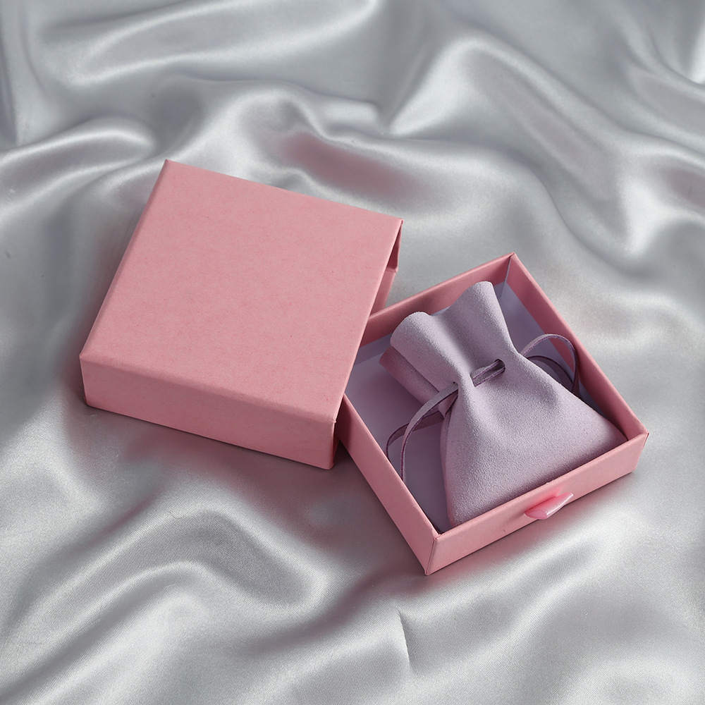 Simple Style Solid Color Cloth Jewelry Packaging Bags 1 Piece