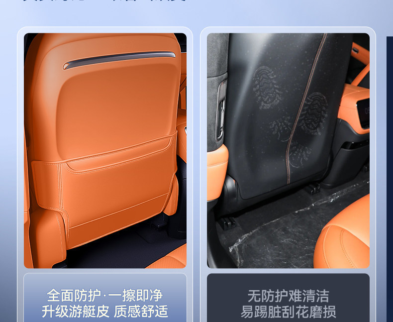 Suitable for Great Wall H10 seat anti-kick pads, rear seat back protection, car interior modification accessories and supplies