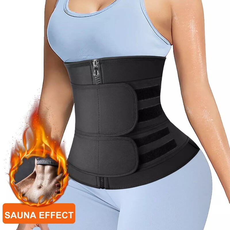 Women's Waist Trainer Neoprene Body Shaping Belt Abdominal Reduction Abdominal Sweat Body Shaping Exercise Waist