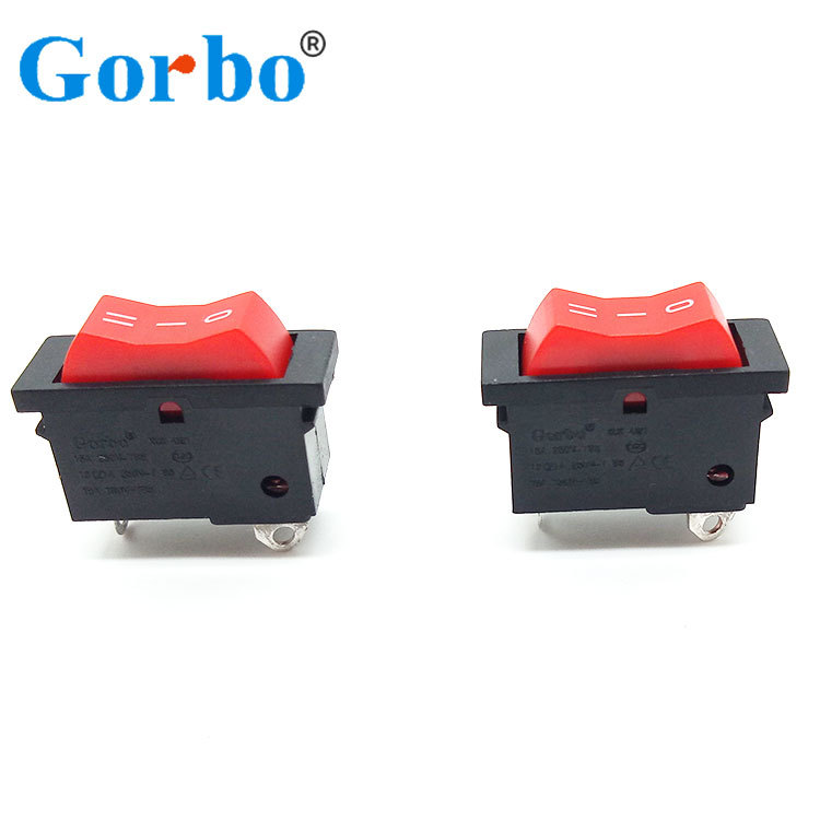 热风电源开关热风烤配件热风筒翘板开关新品三档位