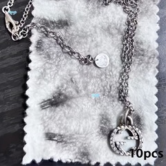 10 個の研磨布ゴールデンとシルバージュエリーケアクロスボーダー